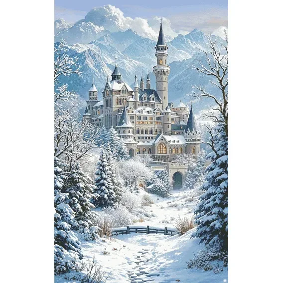 Cross Stitch Stamped Kits Beginners - | 초보자를 위한 DIY 자수 키트,