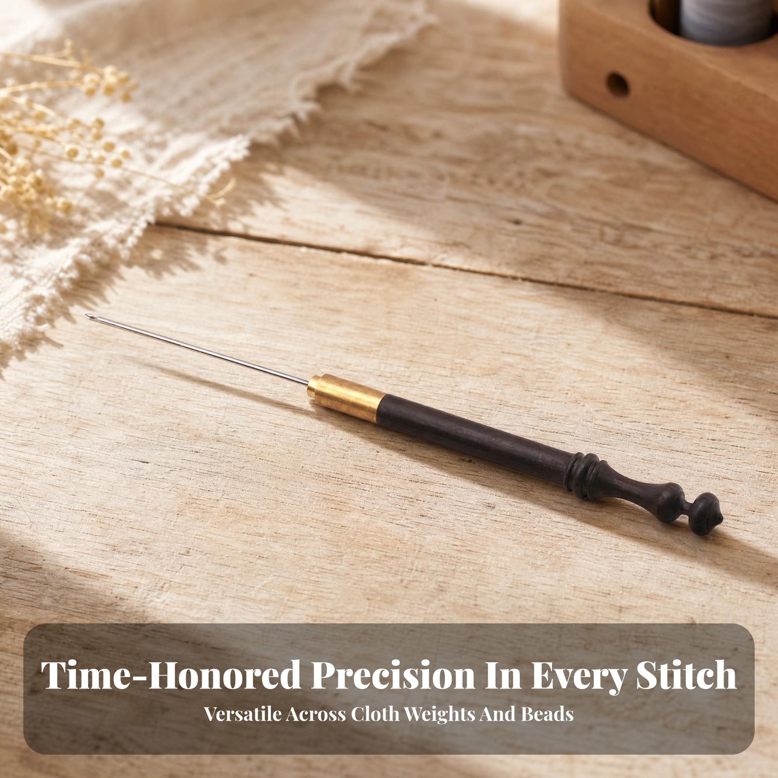 인체공학적 디자인의 나무 손잡이가 달린 자수 바늘로,  - Wooden Crochet Hooks Ergonomic Handle 리뷰 및 가격