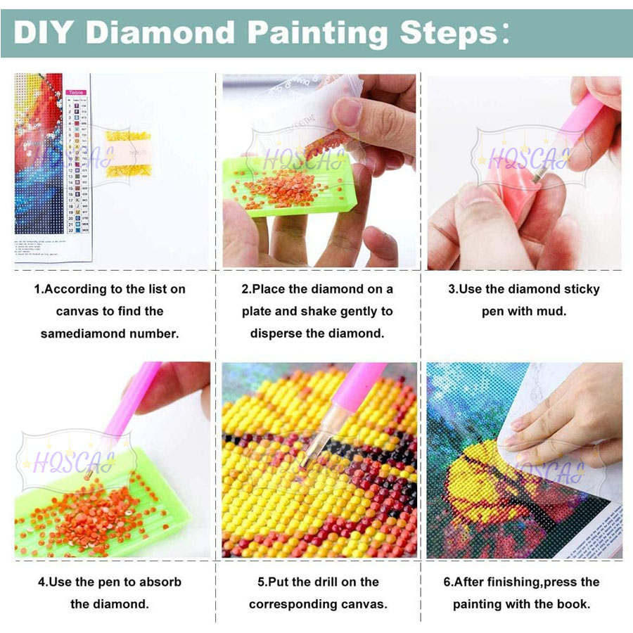 5D DIY 다이아몬드 페인팅 유니콘 꽃 동물 풀 스퀘 - 5D Diamond Painting Kit Full Drill 리뷰 및 가격