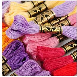 원룸 프렌치 DMC 자수실--447개 오래된 색상 +  - Cotton Embroidery Thread Skeins 리뷰 및 가격