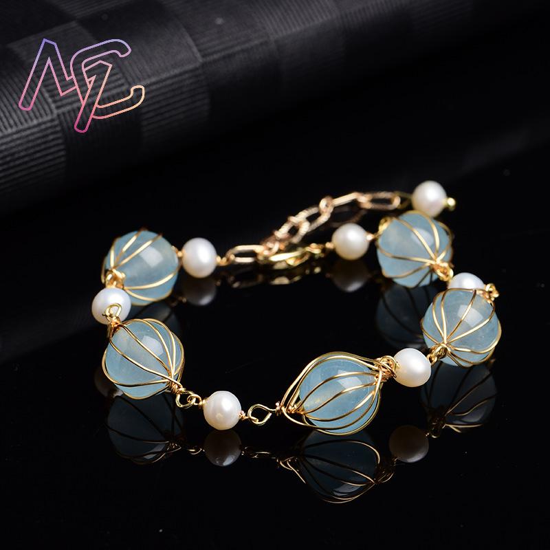 블루 천연 옥 구슬 귀걸이 패션 액세서리 부적 빈티지  - Beading 리뷰 및 가격