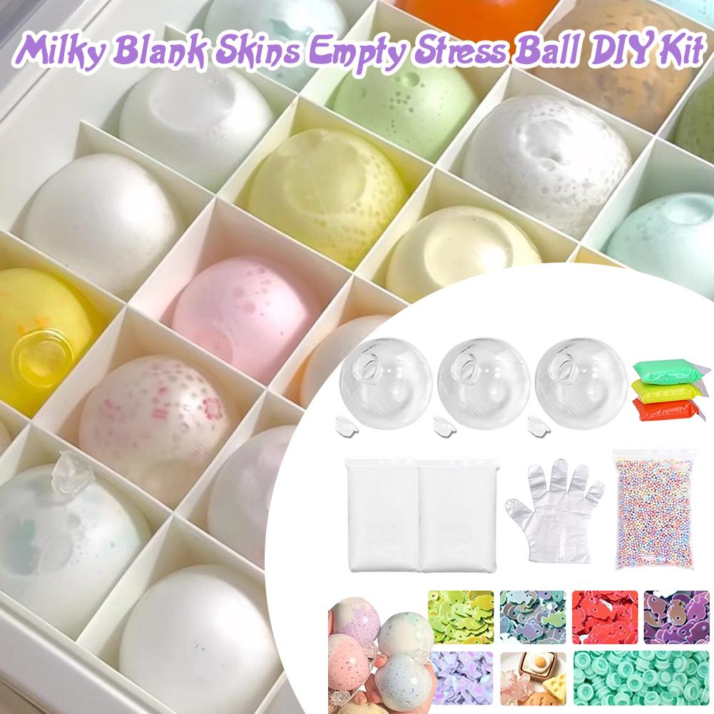 진공 스퀴즈 볼 스트레스 해소 DIY 키트, 뚜껑이 있 - Beading 리뷰 및 가격